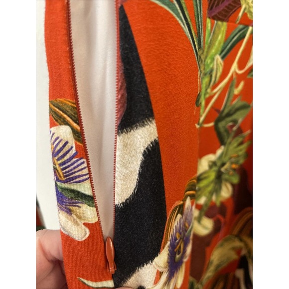 Madeleine Fun Floral Long Sleeved Dress Size 10 NWT - Picture 9 of 9